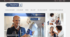Desktop Screenshot of bauerfeindortopedi.com