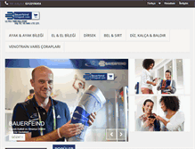 Tablet Screenshot of bauerfeindortopedi.com